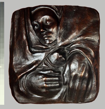 Ruhe in den Frieden seiner Hände, 1936 von Käthe Kollwitz