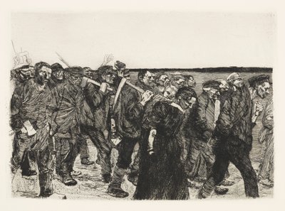 Weberzug von Käthe Kollwitz