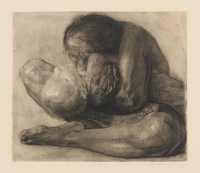 Frau mit totem Kind von Käthe Kollwitz