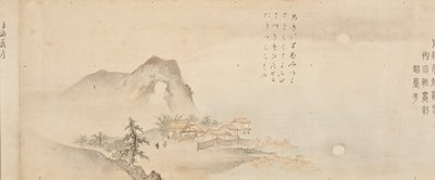 Acht Ansichten der Xiao- und Xiang-Flüsse, 1675 von Kano Toun