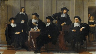 Die Regenten des Spinhuis und Nieuwe Werkhuis, Amsterdam von Karel Du Jardin