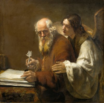 St. Matthäus und der Engel von Karel van der Pluym