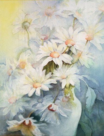 Chrysantheme, Schneekappe von Karen Armitage