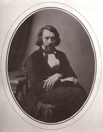 Aleksey Stepanovich Khomyakov, russischer religiöser Dichter, ca. 1858 von Karl August Bergner