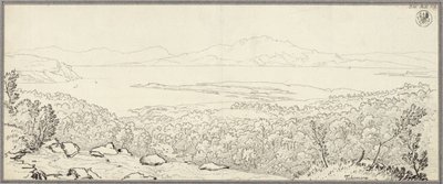 Schottische Küstenlandschaft bei Tobermory auf der Insel Mull von Karl Friedrich Schinkel