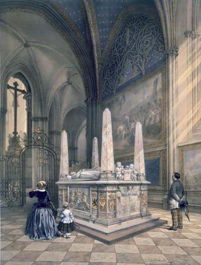 Grab von Gustav I. in der Kathedrale von Uppsala, aus 