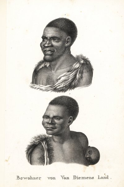 Eingeborene von Tasmanien, Van Diemen