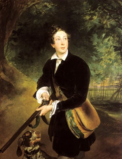 Porträt des Autors Graf Aleksey Konstantinovich Tolstoy von Karl Pavlovich Bryullov