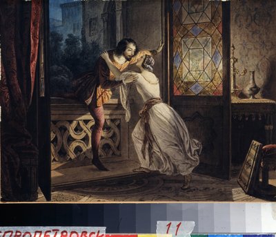 Romeo und Julia von Karl Pavlovich Bryullov