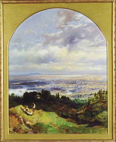 Blick auf Wien von Karl the Elder Schweninger