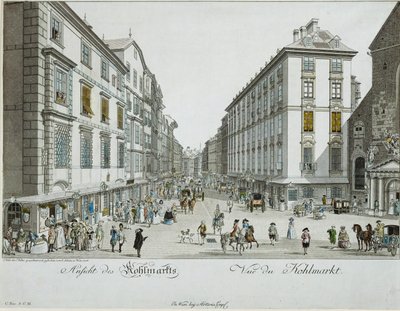 Der Kohlmarkt von Karl von Schutz