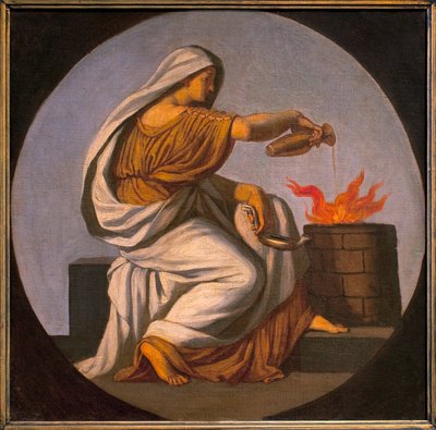 Allegorie des Feuers von Károly Lotz