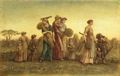 Nach Hause gehende Nachleser von Kate Greenaway