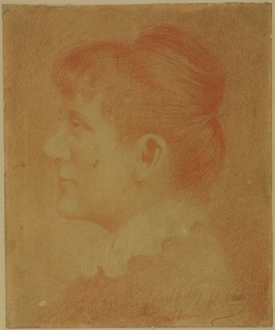 Selbstporträt von Kate Greenaway
