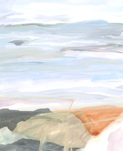 Abstrakte Landschaft V, 2022 von Katie Ré Scheidt