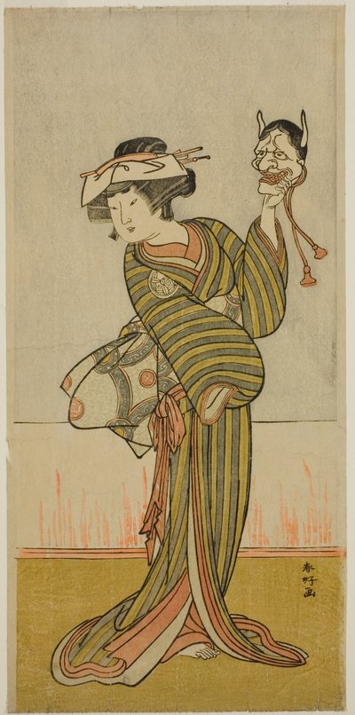 Yamashita Kinsaku II in einer nicht identifizierten Rolle von Katsukawa Shunkо̄