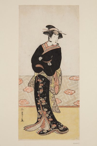 Schauspieler Segawa Kikunojo III als Ohan von Katsukawa Shunsho