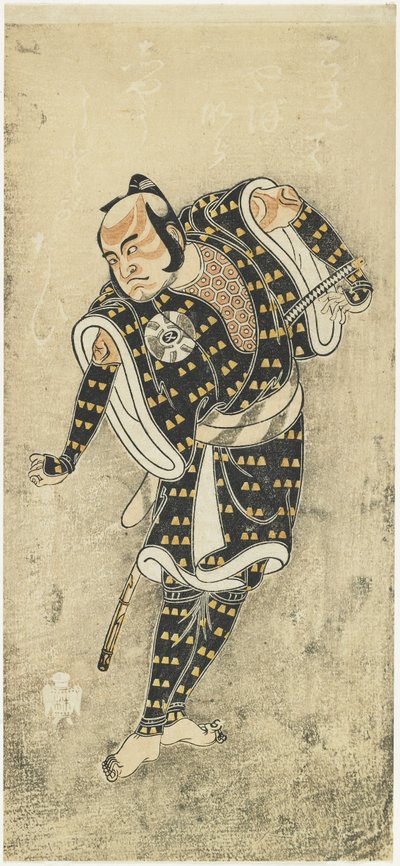 Bando Matataro IV als Gempachibyoe von Katsukawa Shunsho
