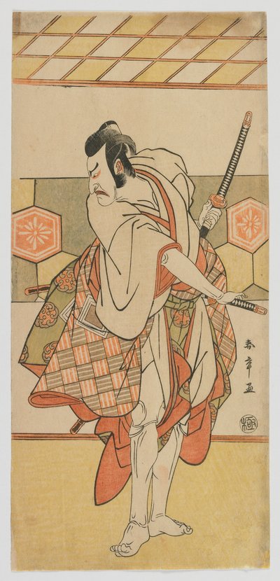 Kabuki-Schauspieler Ichikawa Danjuro V, Edo-Periode von Katsukawa Shunsho