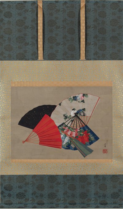 Fächer von Katsushika Hokusai