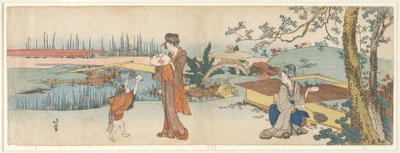 Goldfischverkäufer von Katsushika Hokusai