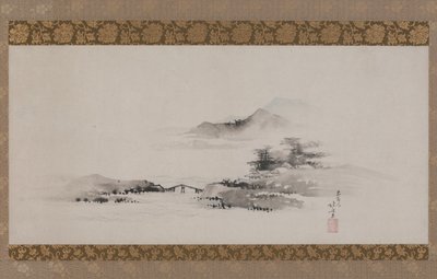 Landschaft, Edo-Periode, ca. 1801-02 von Katsushika Hokusai