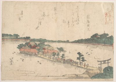 Druck von Katsushika Hokusai