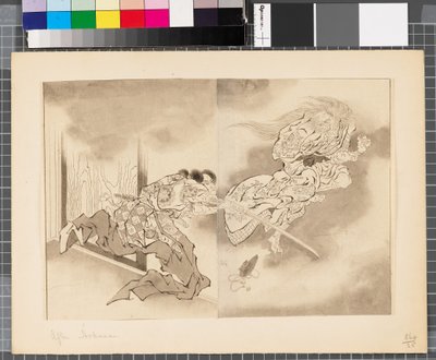 Szenen aus dem Krieg zwischen Japan und Korea, Ende des 18. bis erste Hälfte des 19. Jahrhunderts von Katsushika Hokusai