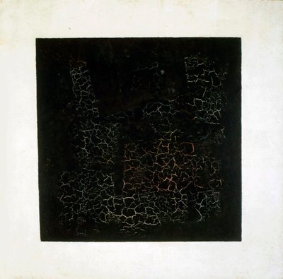 Schwarzes Quadrat, frühe 1920er Jahre von Kazimir Severinovich Malevich