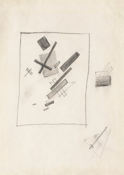 Gemischte Gefühle, um 1916 von Kazimir Severinovich Malevich
