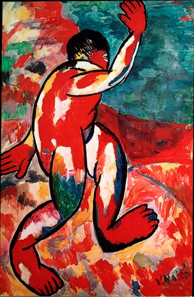 Der Badende von Kazimir Severinovich Malevich