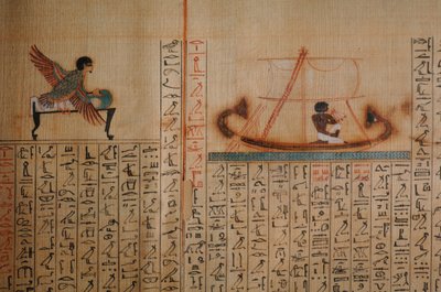 Maiherpri-Papyrus, Totenbuch, aus unberaubtem Grab im Tal der Könige, Maiherpri, 2007 von Kenneth Garrett