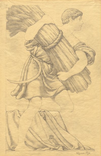 Skizze von Kenyon Cox