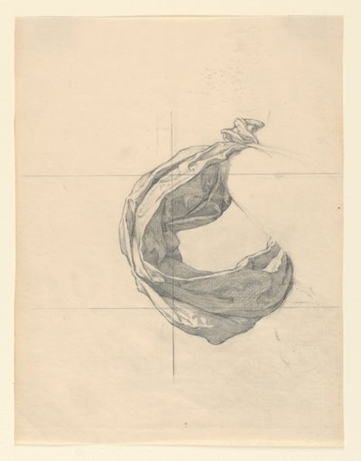 Studie für "Handel", "Vorbeiziehender Handel zollt dem Hafen von Cleveland Tribut", United States Custom House, Cleveland, OH von Kenyon Cox
