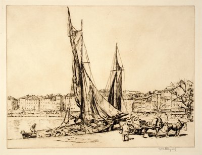 Hafen von Ciotat von Kerr Eby