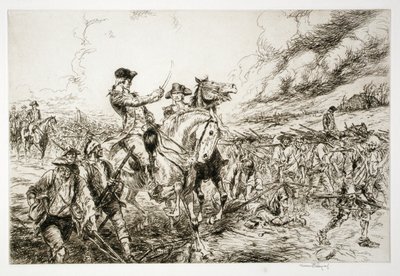 George Washington in Valley Forge von Kerr Eby