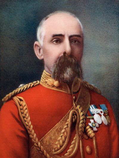 Oberst Henry Parke Airey, Kommandant des 1. Buschmänner-Kontingents, Südafrikanische Feldtruppe von Kerry and Co