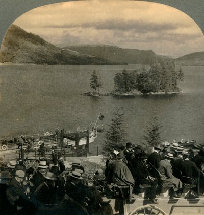 Reise durch das bezaubernde Land der Trossachs, Schottland, 1902 von Keystone View Company
