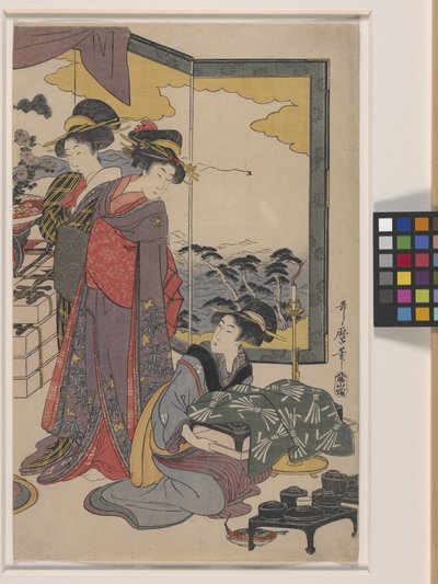 Ebisu-Festival von Kitagawa Utamaro