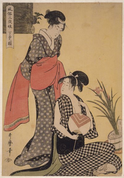 Gebon no zu von Kitagawa Utamaro