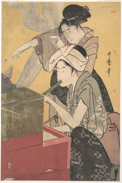In der Küche von Kitagawa Utamaro