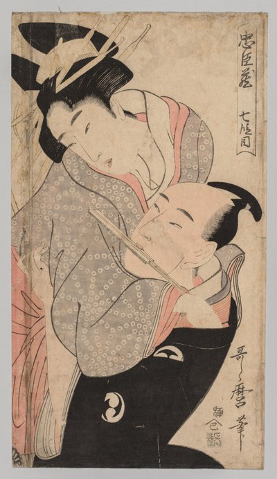 Mann und Frau von Kitagawa Utamaro