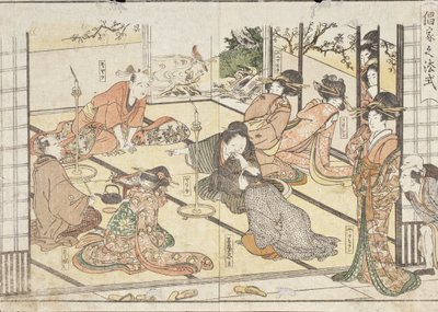 Verhaltensregeln in den Vergnügungsvierteln von Kitagawa Utamaro