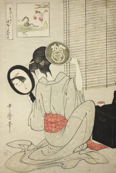 Takashima Ohisa, ca. 1795 von Kitagawa Utamaro