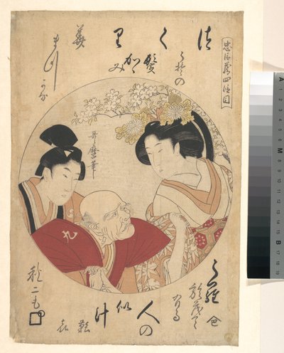忠臣蔵四段目 von Kitagawa Utamaro