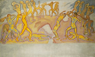Kampf der Titanen, ca. 1913-1915 von Koloman Moser
