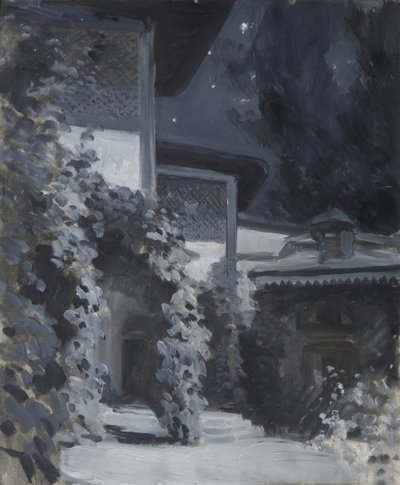 Bachtschyssaraj-Palast. Illustration zum Gedicht Der Brunnen von Bachtschyssaraj von A. Puschkin von Konstantin Alekseevich Korovin