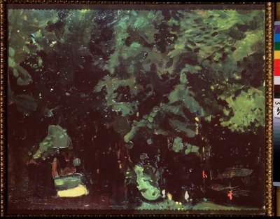 Ein Park von Konstantin Andreevic Somov