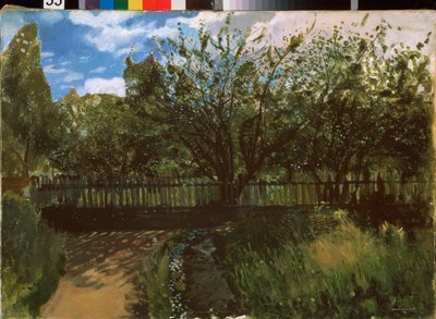 Ein kleiner Garten von Konstantin Andreevic Somov