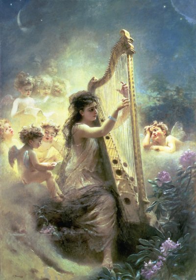 Die Nahrung der Liebe von Konstantin Egorovich Makovsky